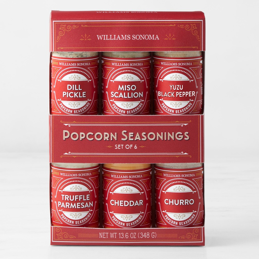 Williams Sonoma Popcorn Seasoning Gift Set | Williams-Sonoma