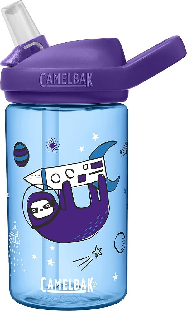 CamelBak Eddy+ 14oz Kids Water Bottle with Tritan Renew – Straw Top, Leak-Proof When Closed | Amazon (US)