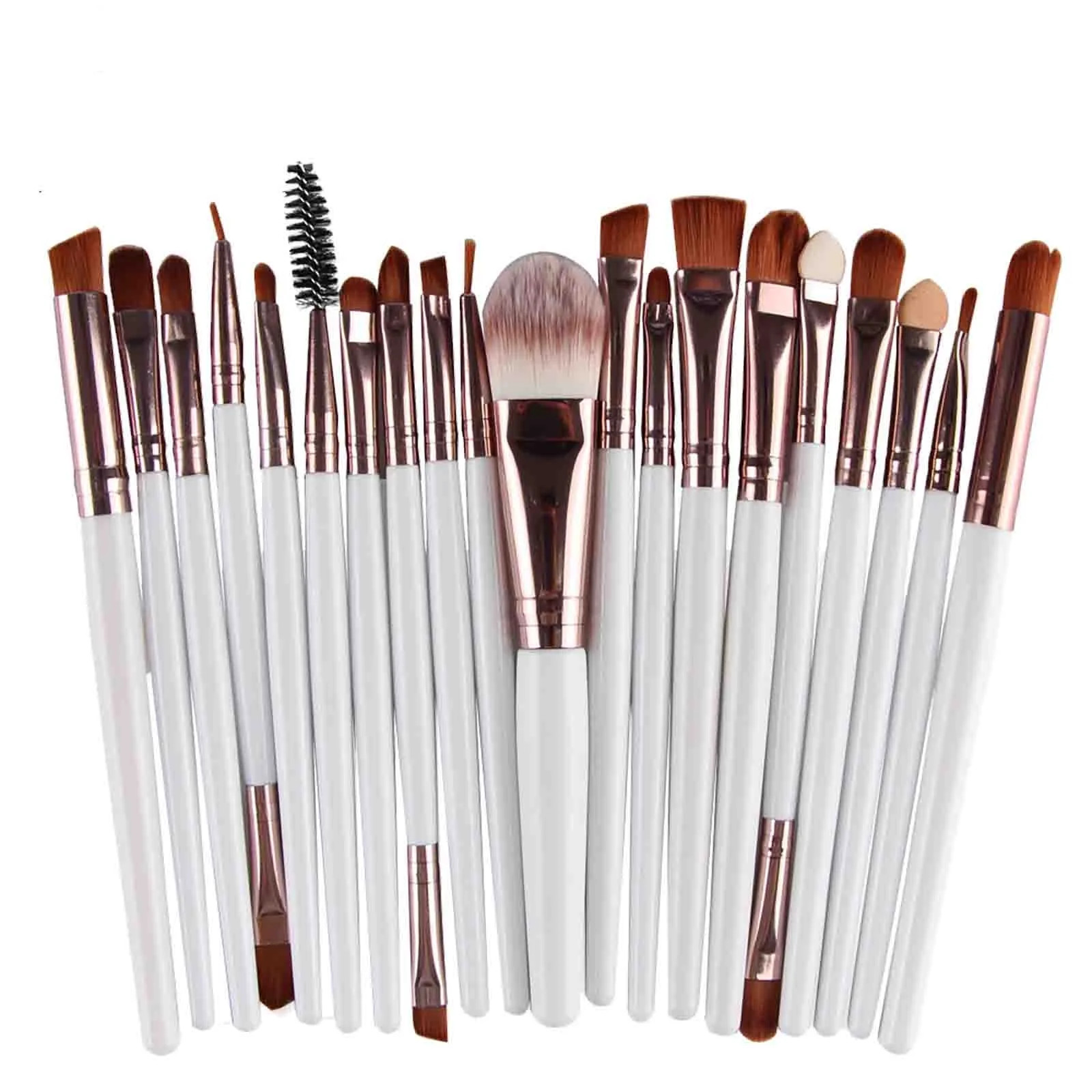 EARKITY 20 pcs Makeup Brush Set Tools Make-up Toiletry Kit Wool Make Up Brush Set,Makeup Brushes ... | Walmart (US)