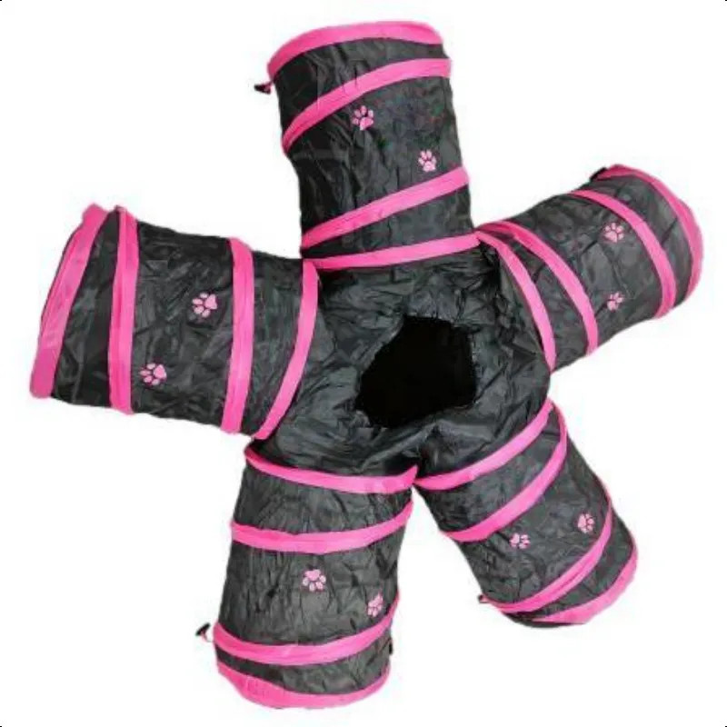 1pc 5 Ways Cat Tunnel Dog Training Tunnel Foldable Storage Tunnel Pet Toys Play Tunnels With 1pc ... | Temu Affiliate Program