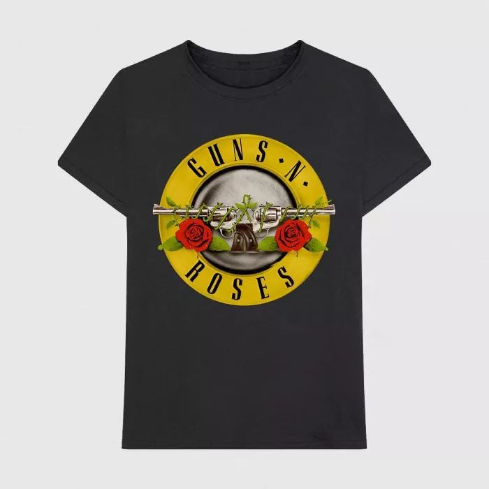 Men's Guns N Roses Short Sleeve Graphic T-Shirt - Black | Target