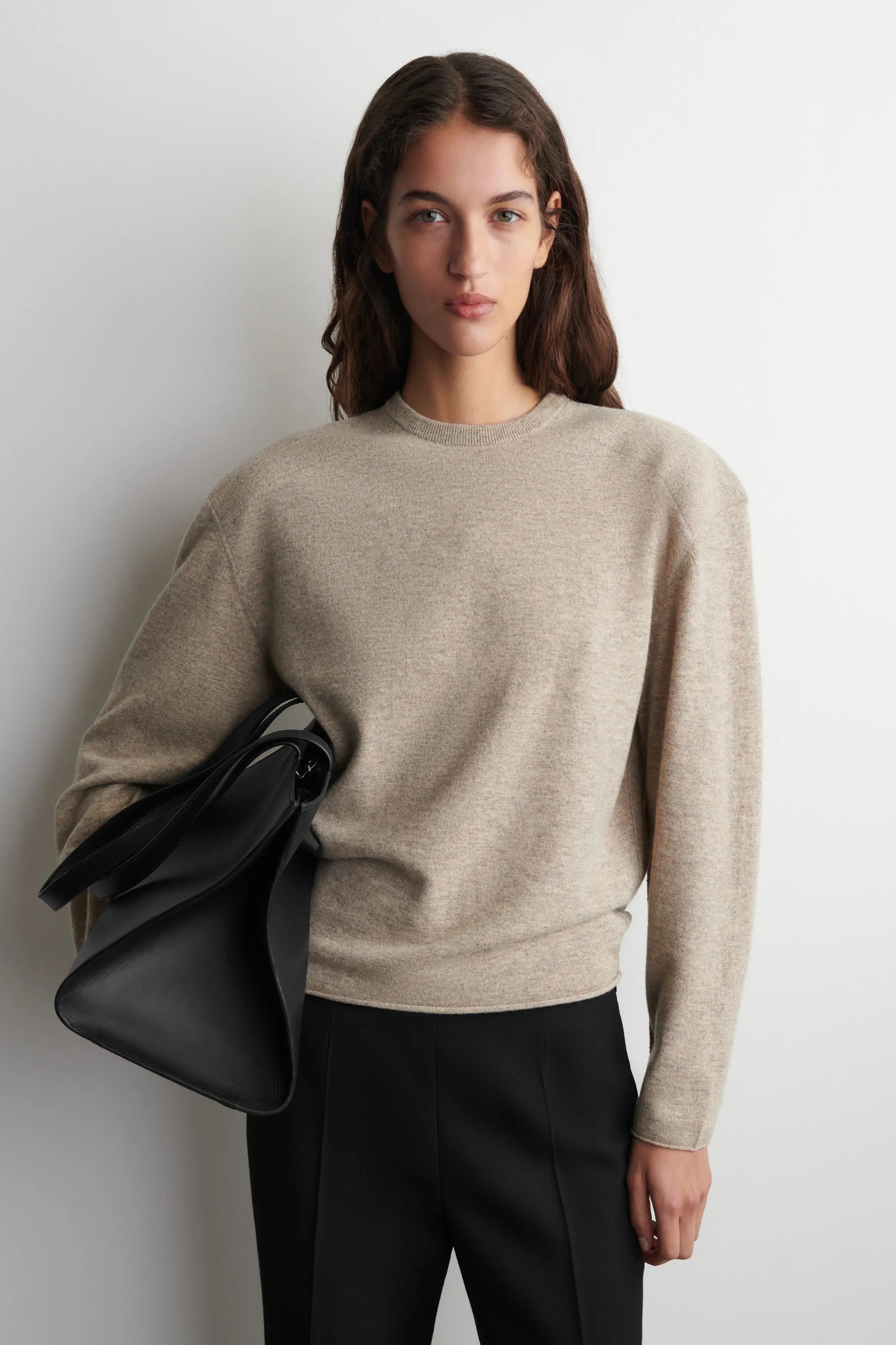COS Merino Wool Crew-neck Sweater (Women) | Nordstrom | Nordstrom