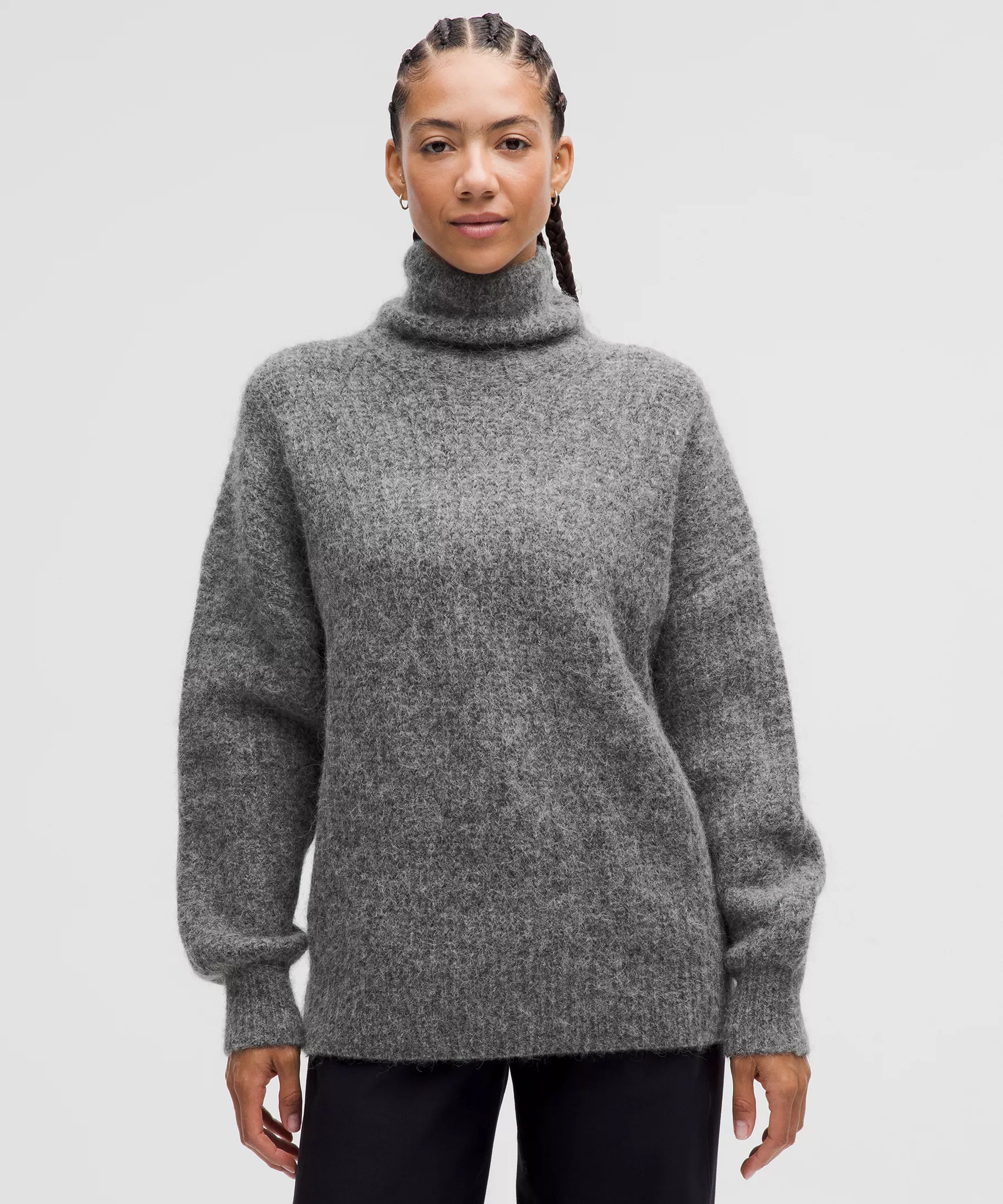 Alpaca Wool-Blend Funnel-Neck Sweater | Women's Sweaters | lululemon | Lululemon (US)