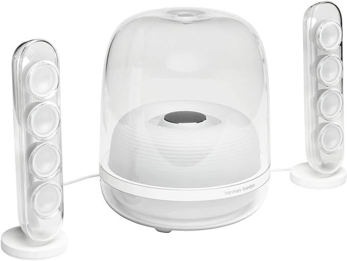Harman Kardon HK SoundSticks 4-2.1 Bluetooth Speaker System with Deep Bass and Inspiring Industri... | Amazon (US)