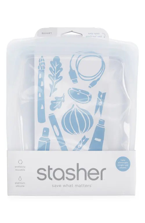 Stasher Clear Quart Reusable Silicone Bag at Nordstrom | Nordstrom