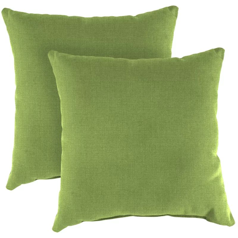 Delacroy Indoor / Outdoor Square Pillow Cover and Insert (Set of 2) | Wayfair North America