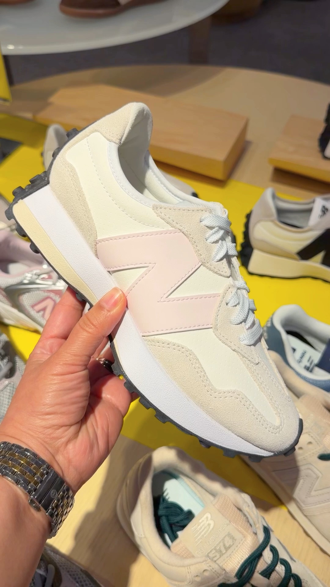 These best selling New Balance 327 sneakers are on sale as part of the Nordstrom Anniversary Sale! I have and love these classic, timeless shoes in a couple of colors. Love this new pretty shade of light pink! On sale in the classic black and white combo too. True to size. Grab them while they’re marked down during the NSALE! Perfect for everyday casual outfits, athleisure, weekend outfits for running errands and airport travel outfits.

#LTKSaleAlert #LTKActive #LTKTravel