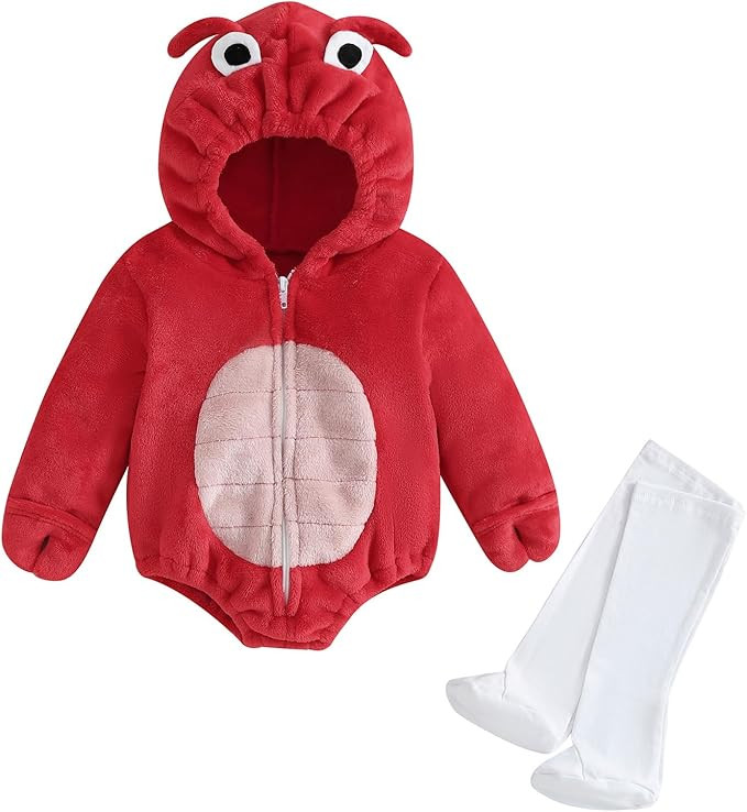 Merqwadd Unisex Toddler Baby Halloween Avocado/Pineapple Costume Cute Velvet Costumes Outfits | Amazon (US)