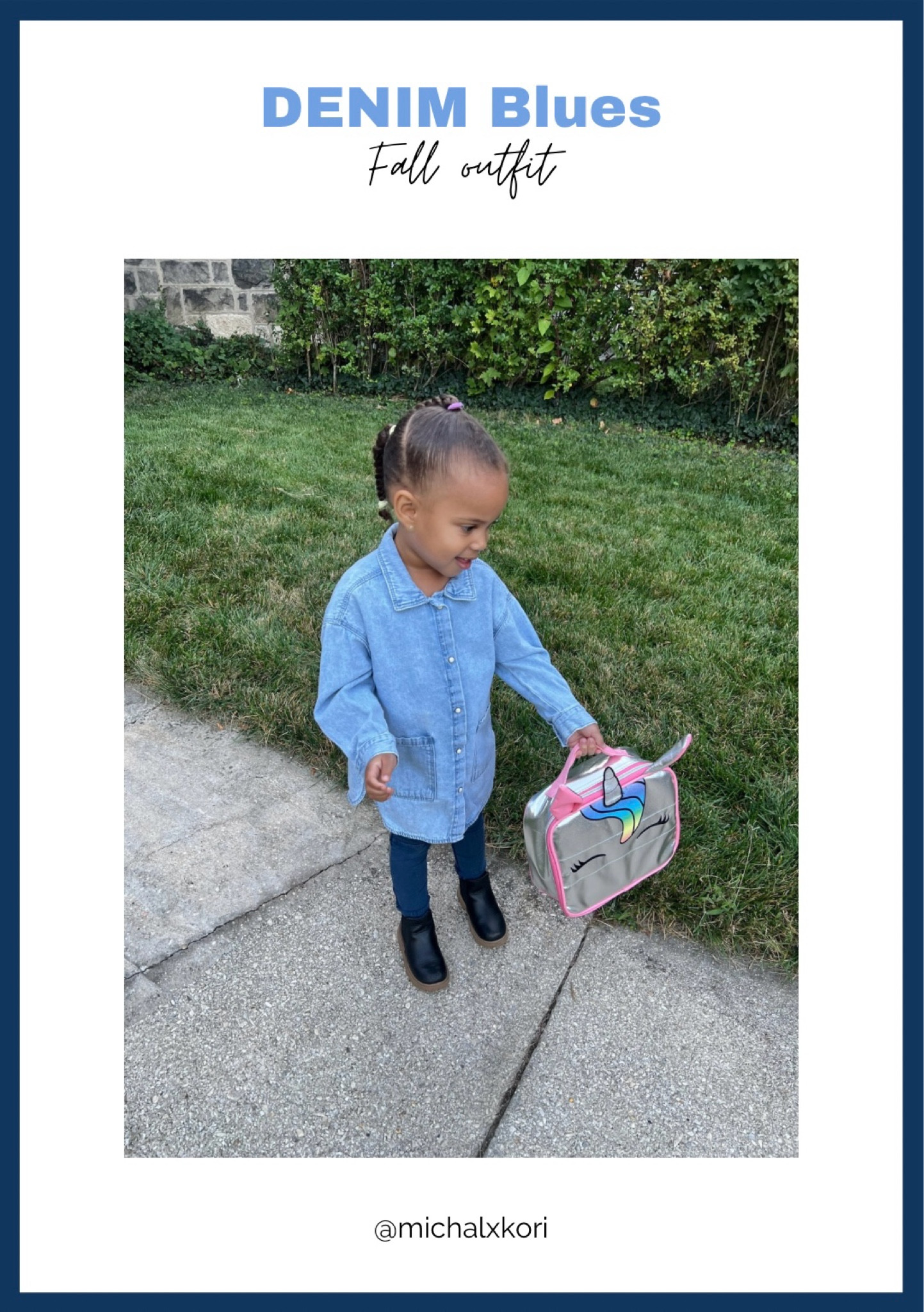 Denim fall outfit.👖

#LTKKids #LTKSeasonal #LTKStyleTip