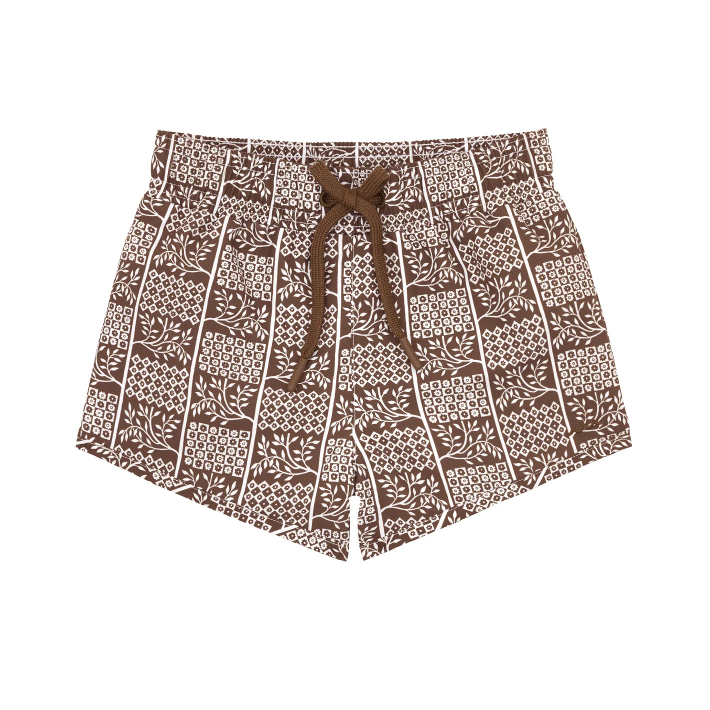 boys checker tree boardie | minnow