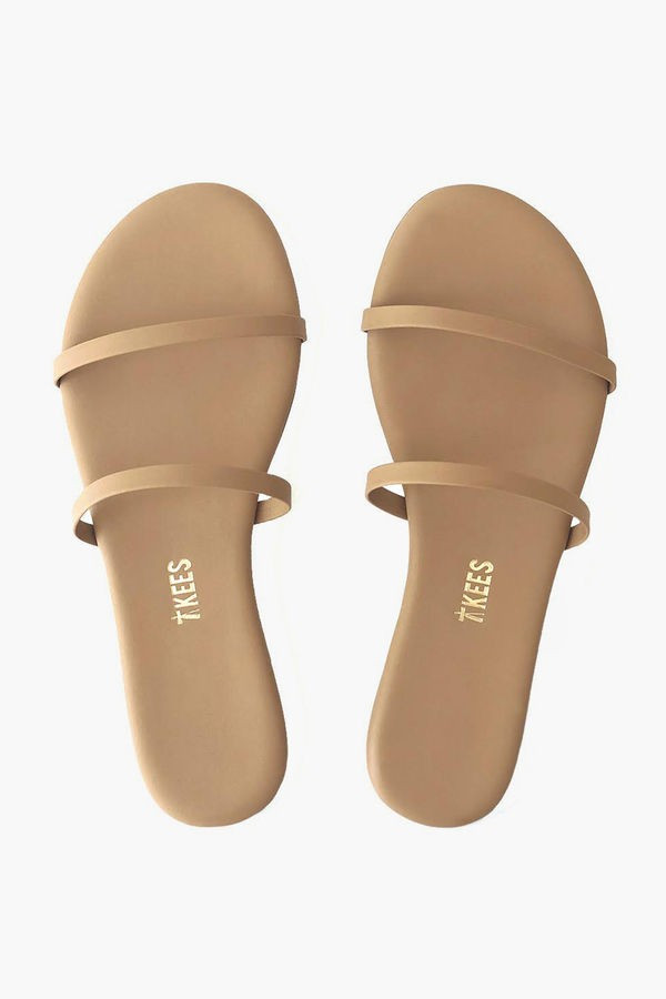 Nude Vegan Matte Gemma Sandals | Tuckernuck (US)