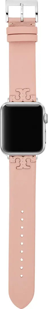 Tory Burch McGraw Leather Band for Apple Watch®, 38mm/40mm | Nordstrom | Nordstrom