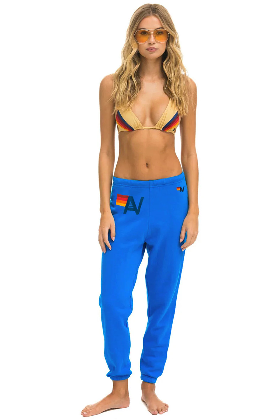 LOGO SWEATPANTS - ADVENTURE BLUE | Aviator Nation