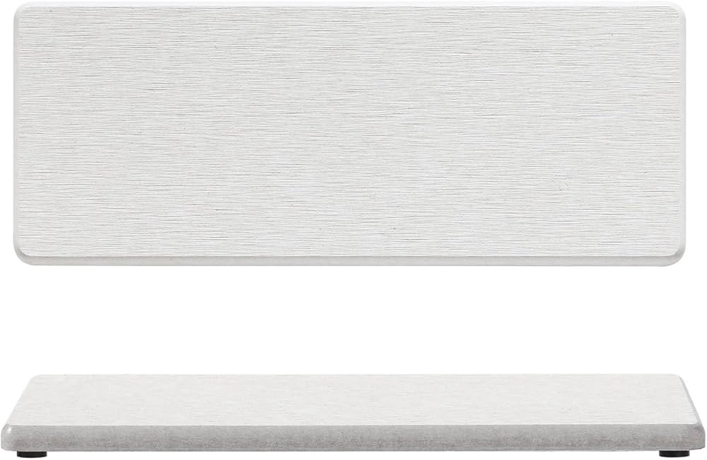 2PCS Bathroom Sink Vanity Trays, Water Absorbing Diatomite Stone Drying Soap Dish Dispenser for K... | Amazon (US)