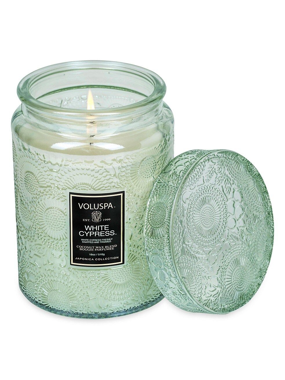 Voluspa White Cypress Large Jar Candle | Saks Fifth Avenue
