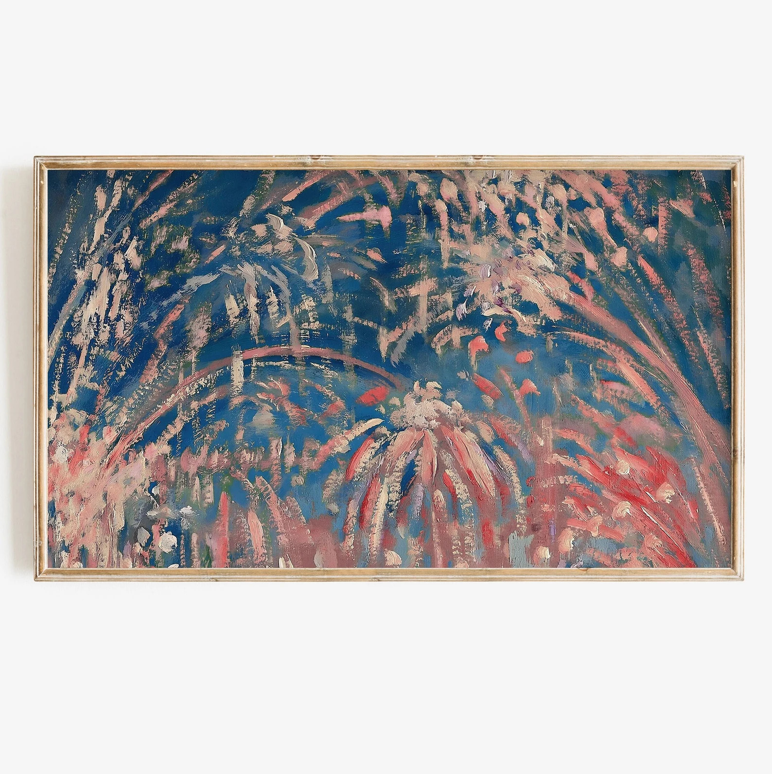 Frame Tv Art 4th of July Art Digital Download Abstract Patriotic Fireworks | Fourth of July Indep... | Etsy (US)