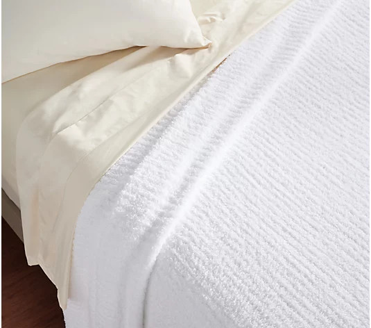 Barefoot Dreams Inc. CozyChic Ribbed Bed Blanket King - QVC.com | QVC