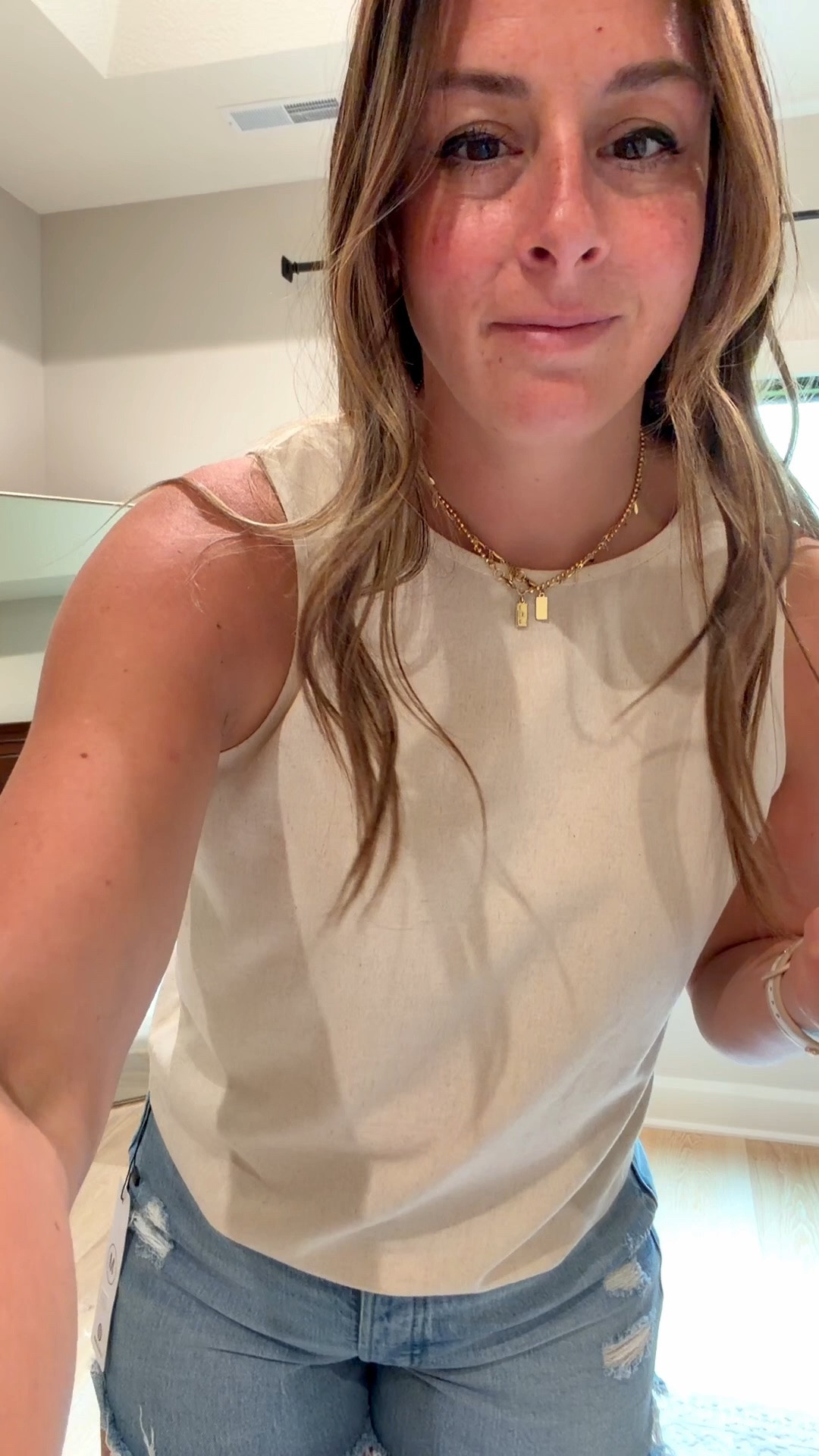 Linen top from Amazon