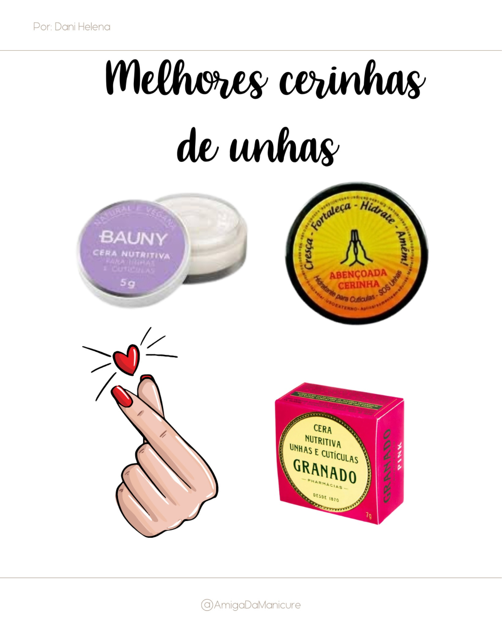 Melhores cerinhas de unhas, que eu testei e aprovei! 

#LTKbrasil #LTKbeauty