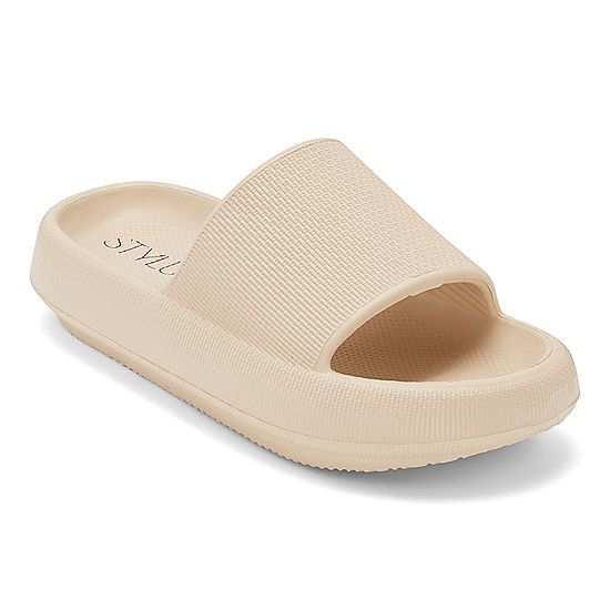 new!Stylus Womens Jillia Slide Sandals | JCPenney