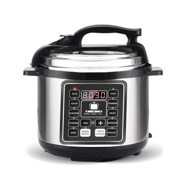 Babyltrl 6 Quart Electric Pressure Cooker,10-in-1 Multi-Functional Slow and Rice Cooker | Walmart (US)