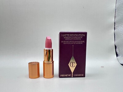 CHARLOTTE TILBURY MATTE REVOLUTION LIPSTICK 'PILLOW TALK' REGULAR 0.03oz Mini | eBay US