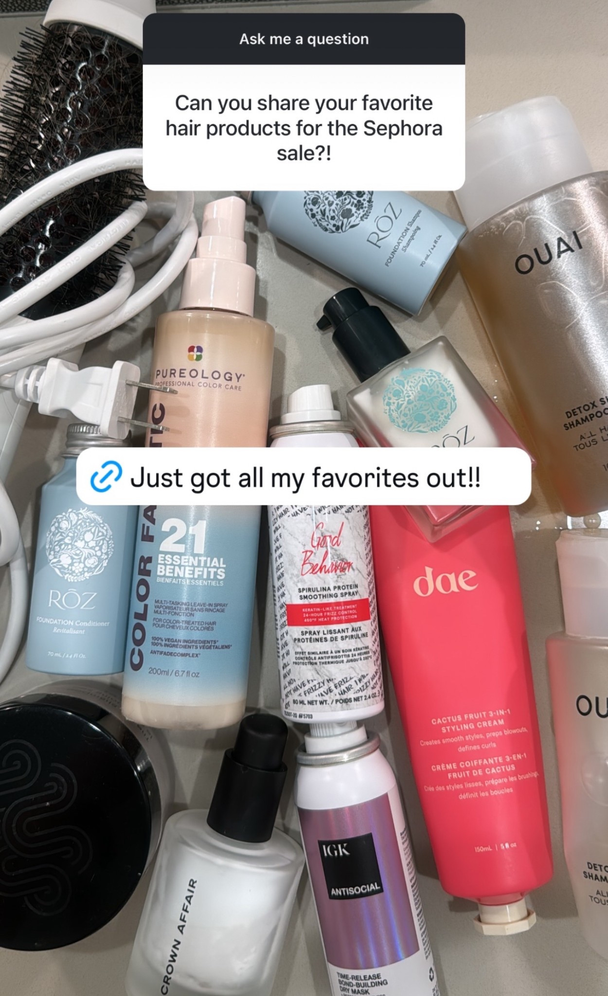 Try and true hair care products I would purchase again from the Sephora sale