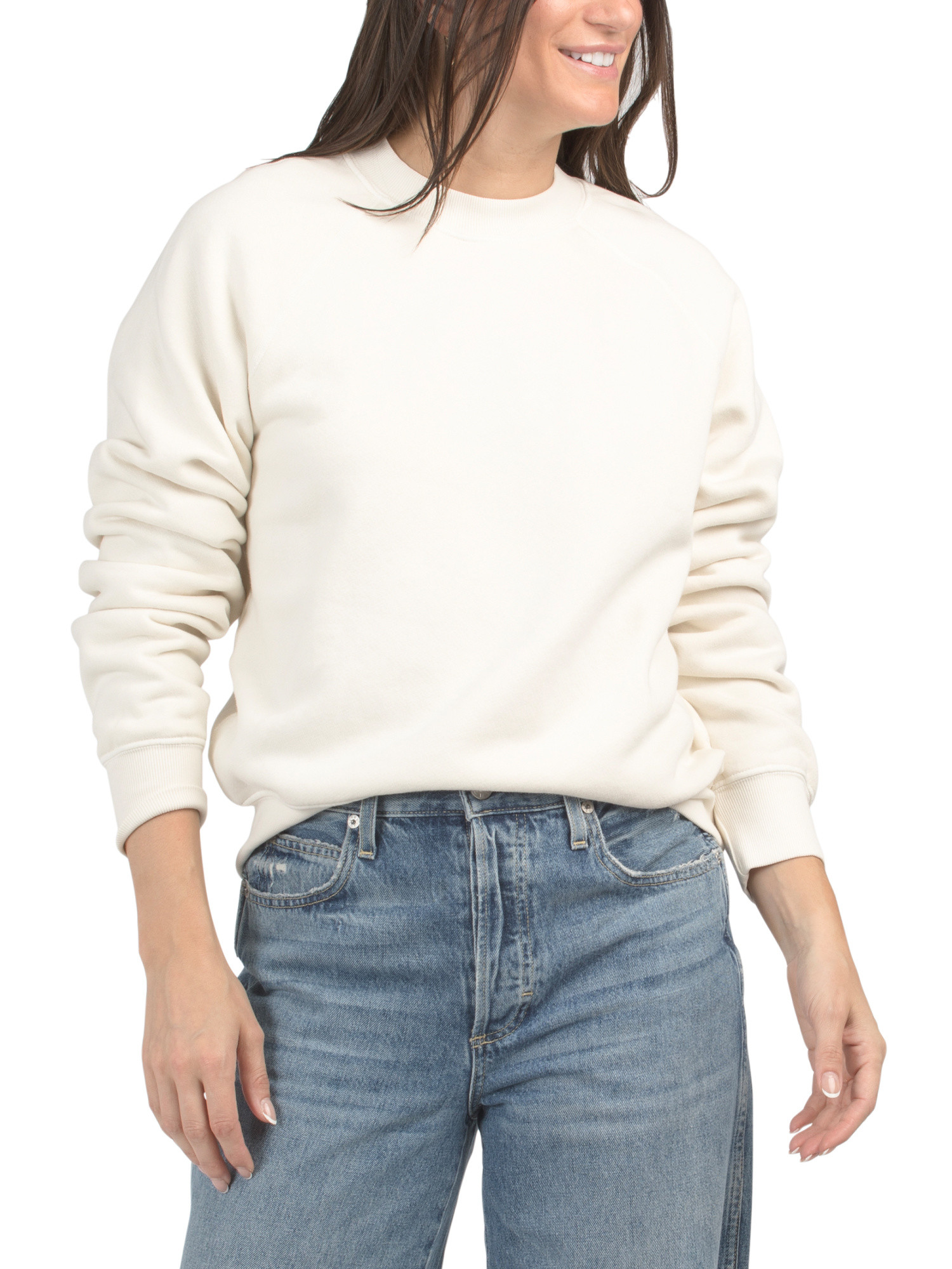 Made In Usa Classic Crew Neck Sweatshirt | Marshalls