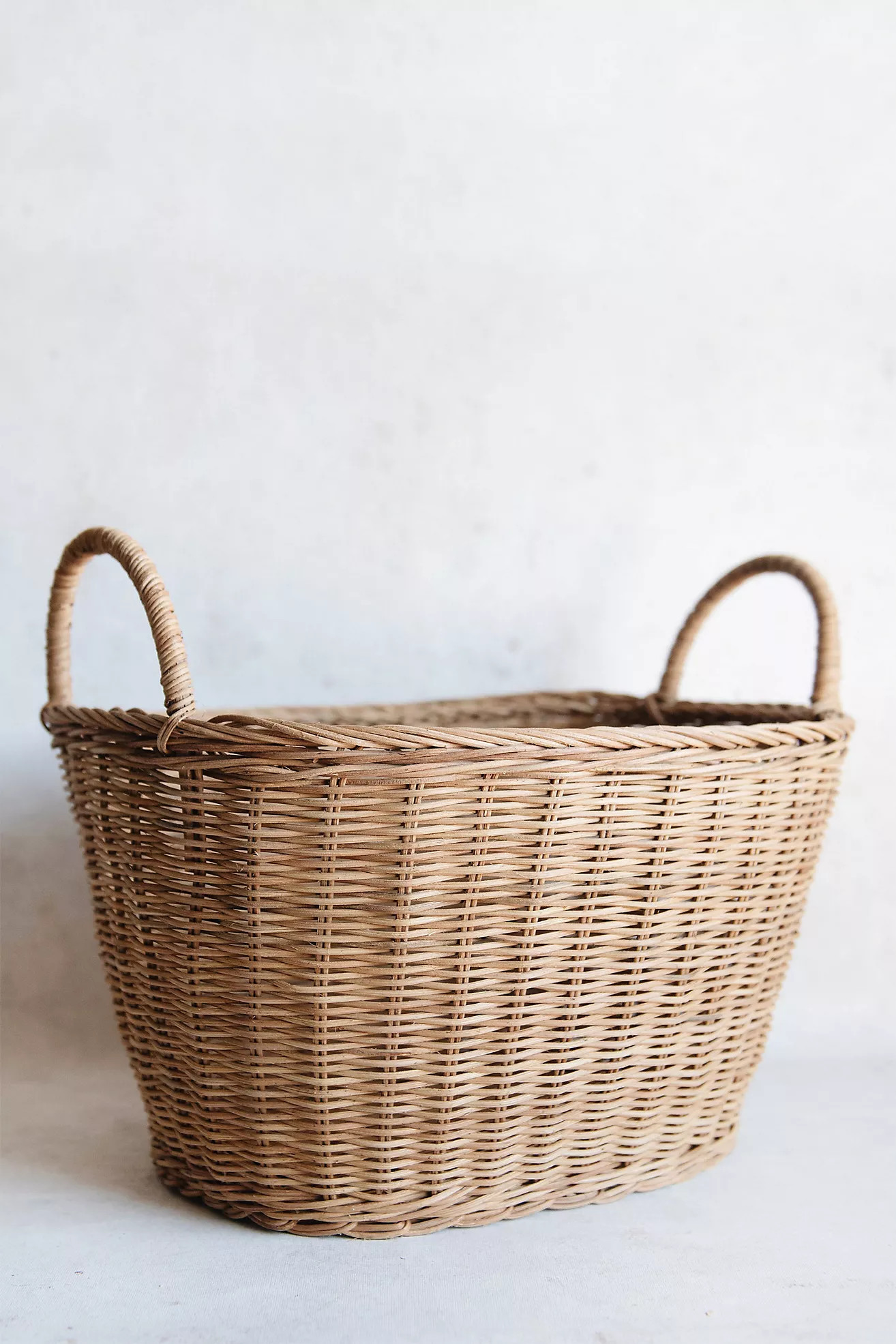 Connected Goods Rue Rattan Storage Basket | Anthropologie (US)