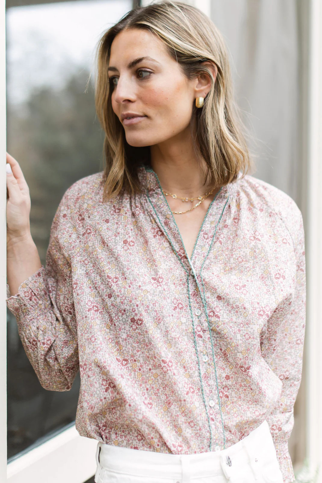 Harper Top in Rosebud | Baybala
