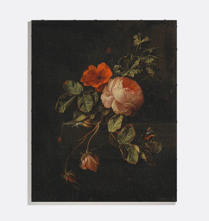 Still Life With Roses Reproduction Wall Art Print | Rejuvenation