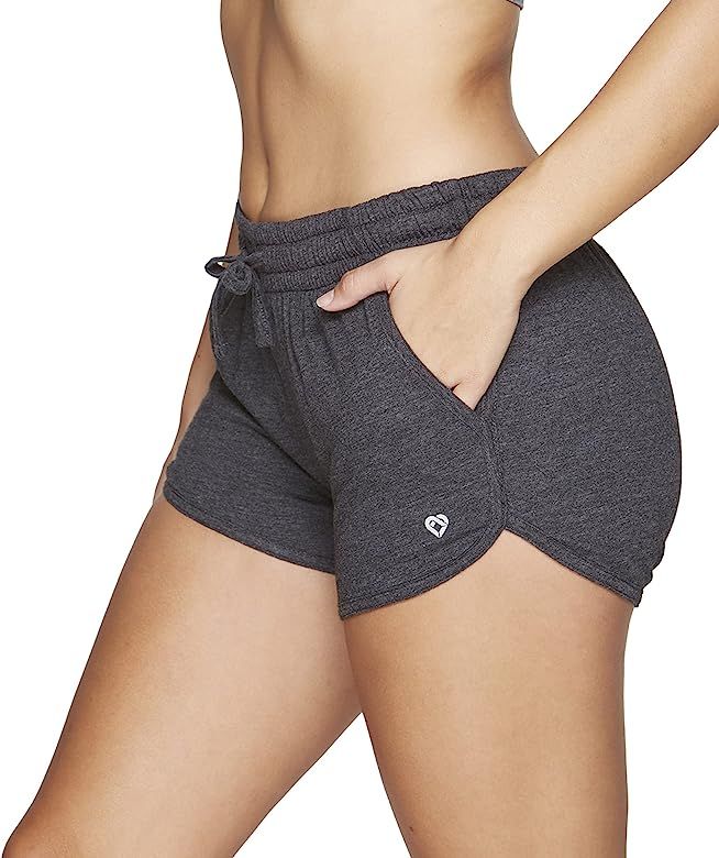 Colosseum Active Women's Simone Cotton Blend Yoga and Running Shorts | Amazon (US)