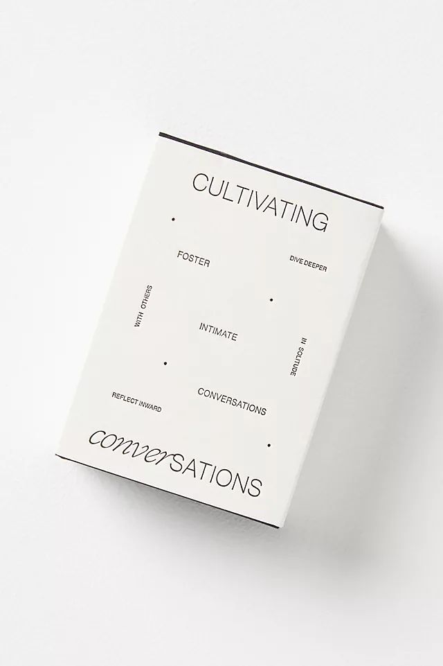 Wilde House Paper Cultivating Conversations Card Deck | Anthropologie (US)
