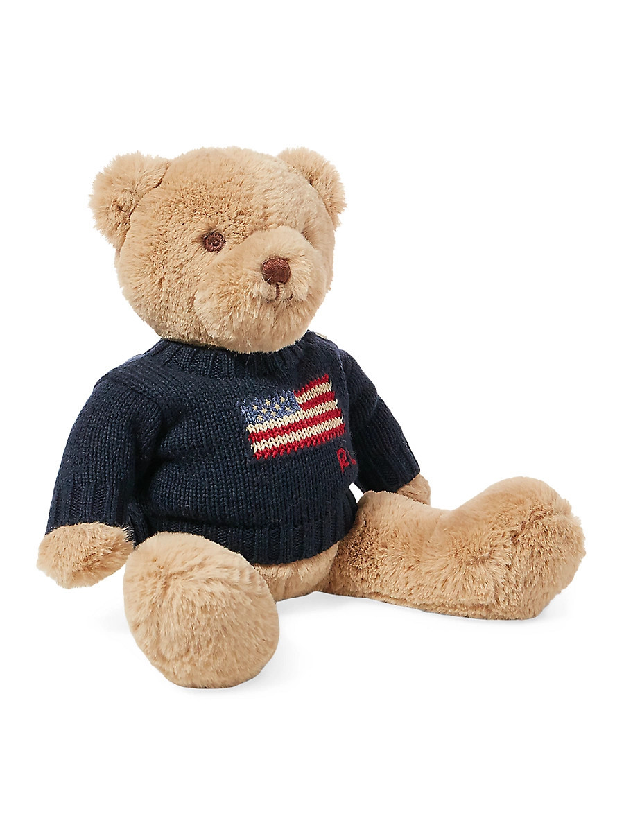 Flag Sweater Polo Bear - Navy | Saks Fifth Avenue