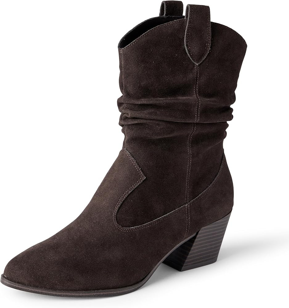 Amazon Essentials Women's Mid Calf Western Fashion Boots | Amazon (US)