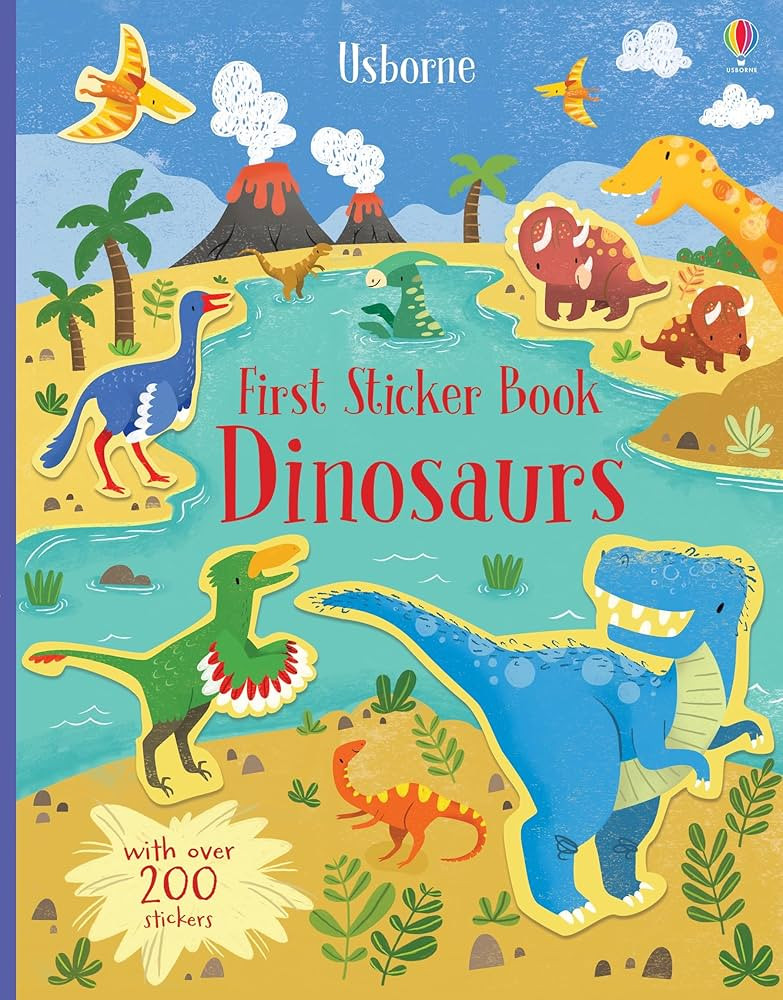 First Sticker Book Dinosaurs (First Sticker Books) | Amazon (US)