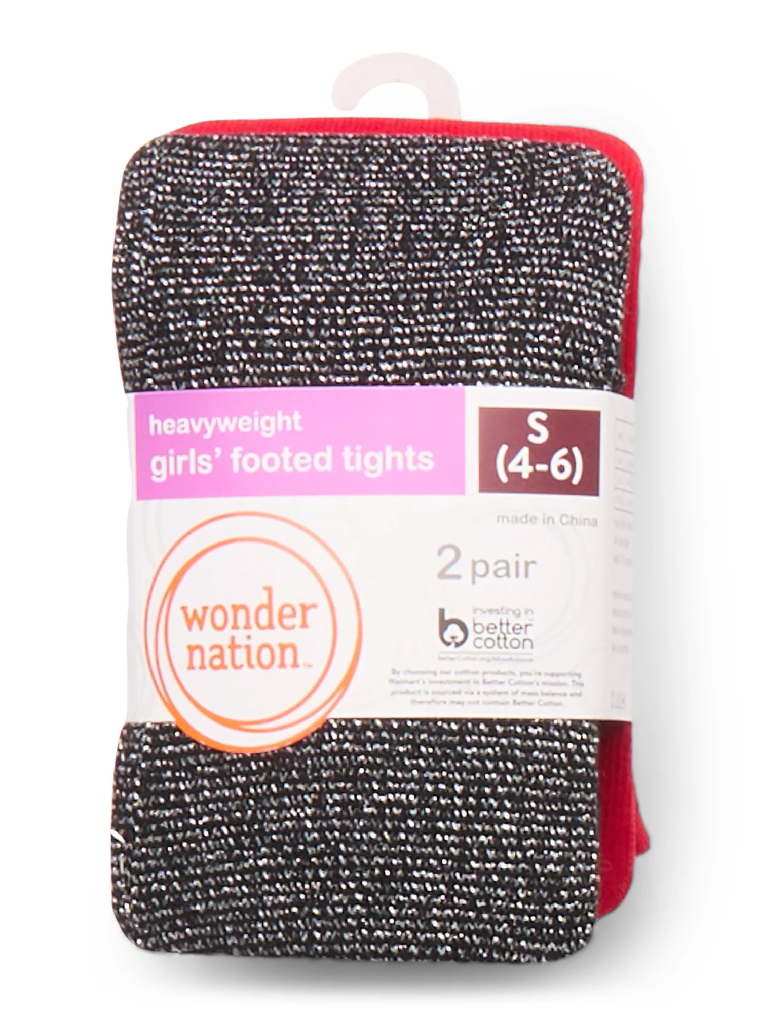 Wonder Nation Girls Sweater Tight, 2-Pack, Sizes S-XL | Walmart (US)