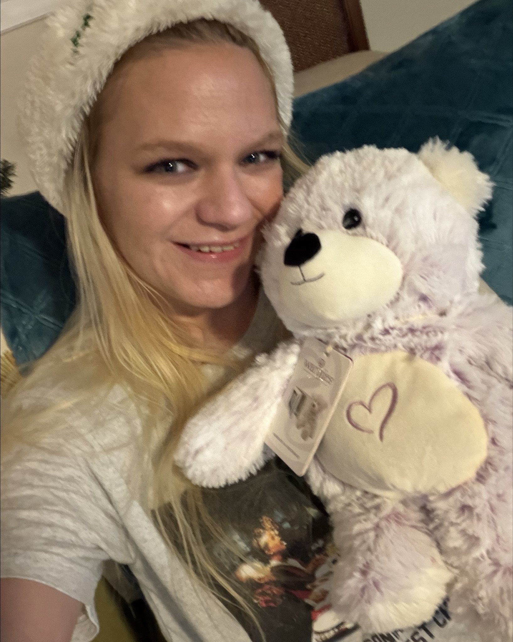 Welll holly jolly time is almost over, Merry Christmas & happy holidays from me and my goofy goober! Hope everyone had a wonderful time and got all things they wanted. I got a couple nice pillows that are good for neck pain  an AirTag cause everyone needs one of those and the cute little warmies teddy bear ! I LOVE.  Whats everyones favorite gift?! 🎁

#LTKGiftGuide #LTKHoliday #LTKSeasonal