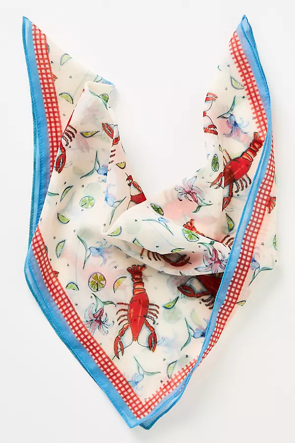 Printed Bandana Scarf | Anthropologie (US)