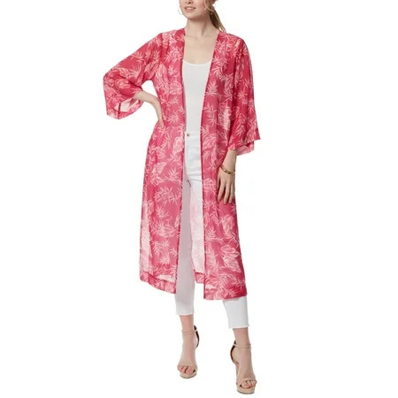 Jessica Simpson Womens Blakely Kimono Med Pink XL | Walmart (US)