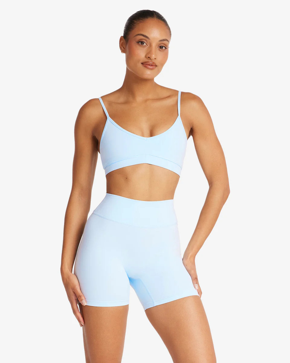 Form Chloe Crop | Powder Blue | Crop Shop Boutique US