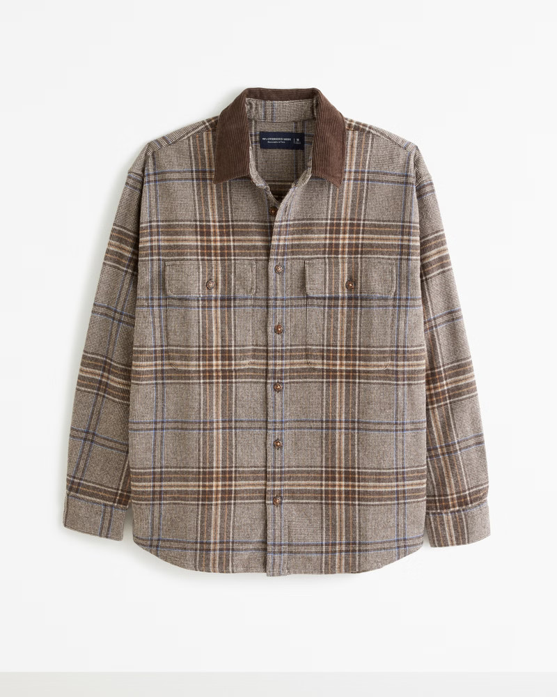 90s Oversized Flannel | Abercrombie & Fitch (US)