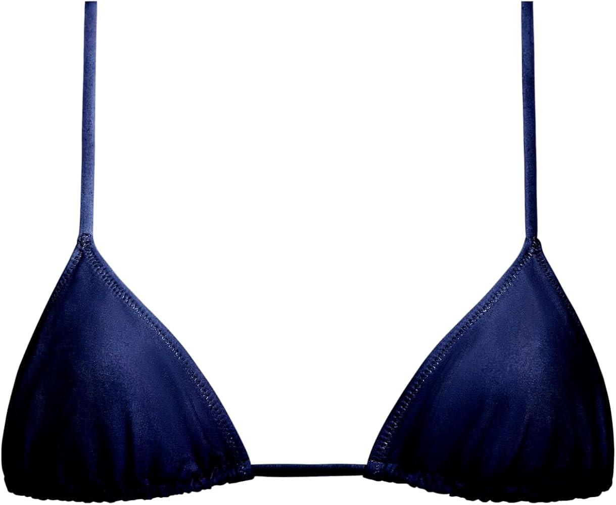 Amazon.com: Tropic of C Women's Equator Bikini Top – Classic Adjustable Triangle Top – ECONYL... | Amazon (US)