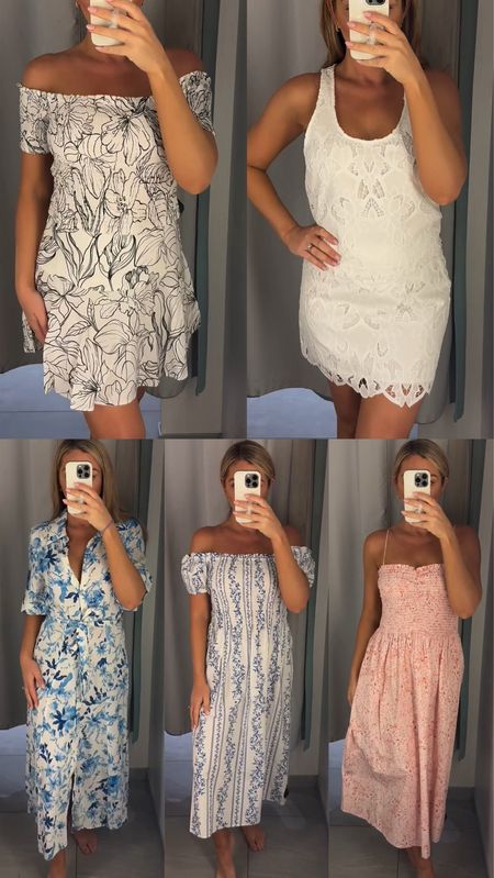 H&M New Summer Dresses 😍🫶 All are linked below ⬇️ 

#LTKTravel #LTKSeasonal #LTKFindsUnder100