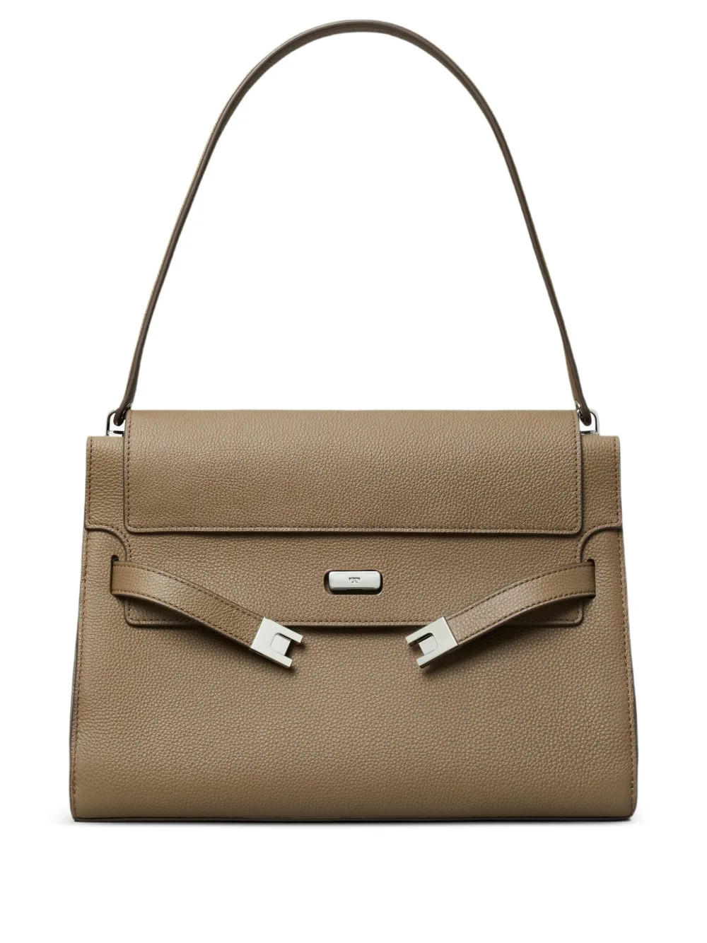 Tory Burch large Lee Radziwill shoulder bag - Neutrals | Farfetch Global