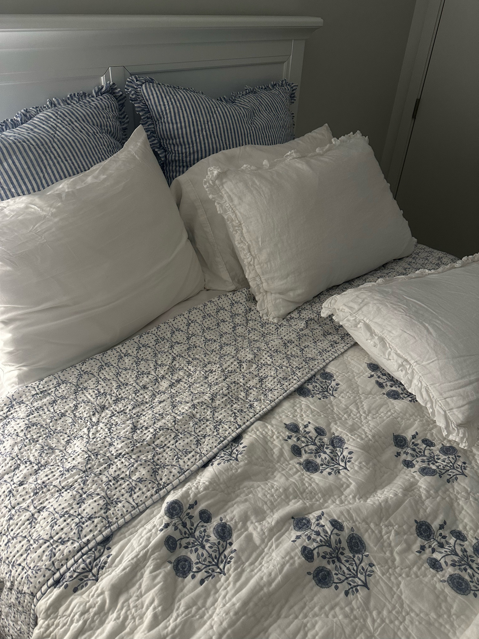 My cozy bed #serenaandlily #ballarddesigns #coastaldecor 

#LTKStyleTip #LTKFallSale #LTKHome
