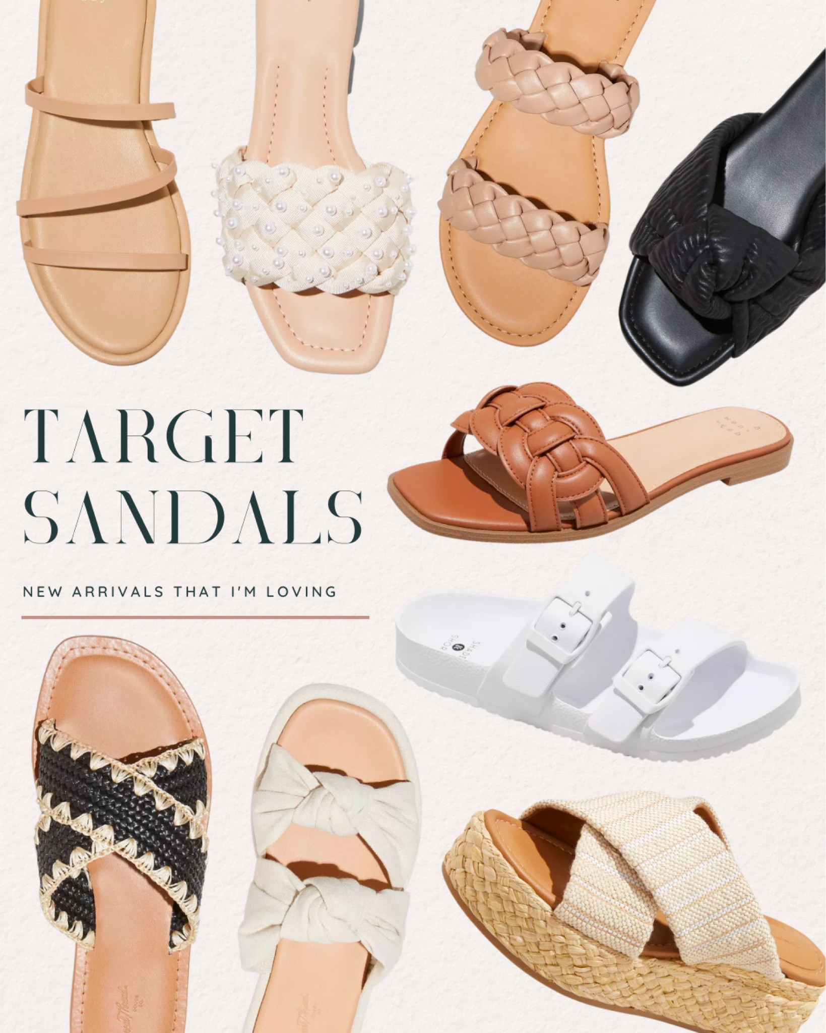 Shop target wide sandals Hotsell