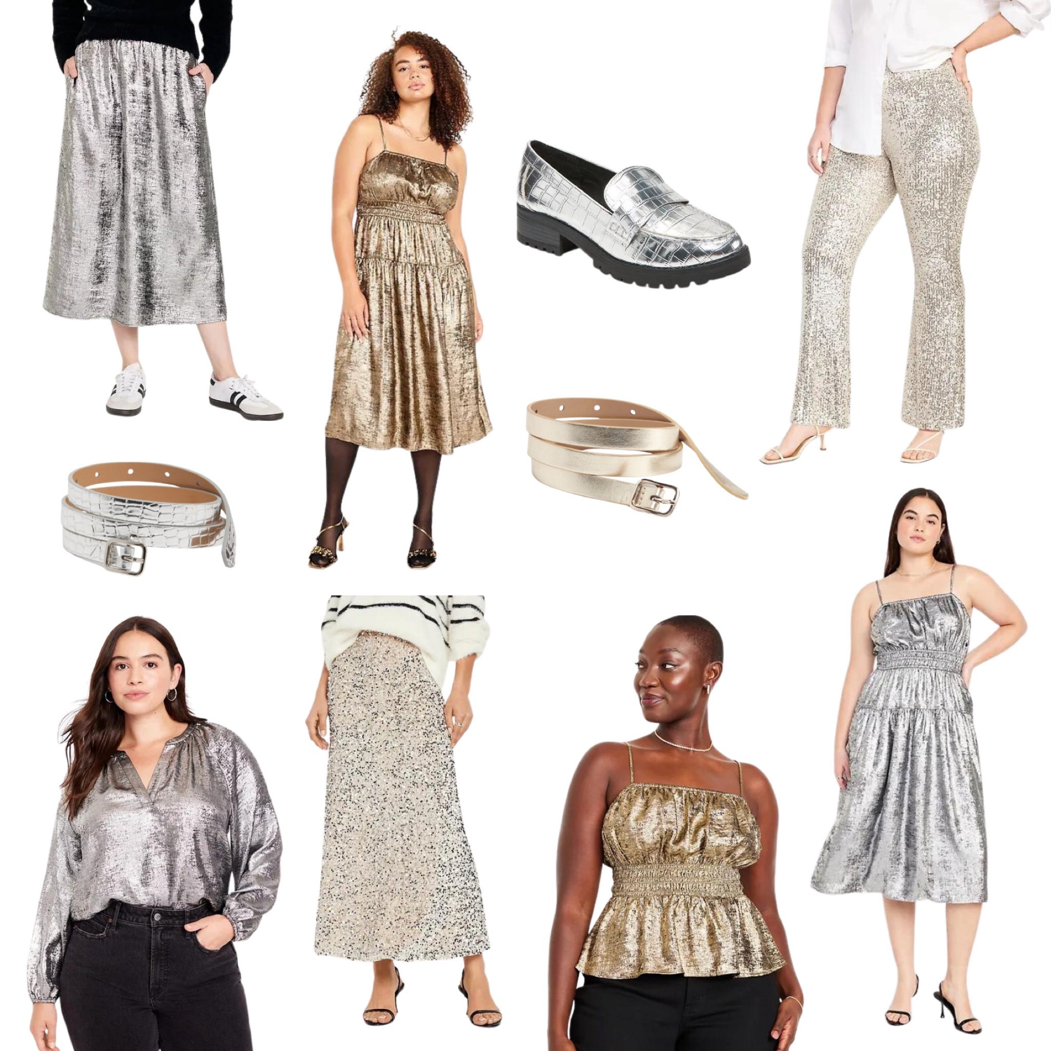 Metallics are having a moment at Old Navy right now ✨

#LTKstyletip #LTKHoliday #LTKSeasonal