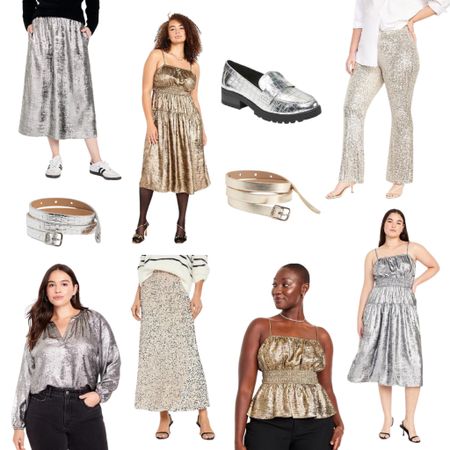 Metallics are having a moment at Old Navy right now ✨

#LTKstyletip #LTKHoliday #LTKSeasonal