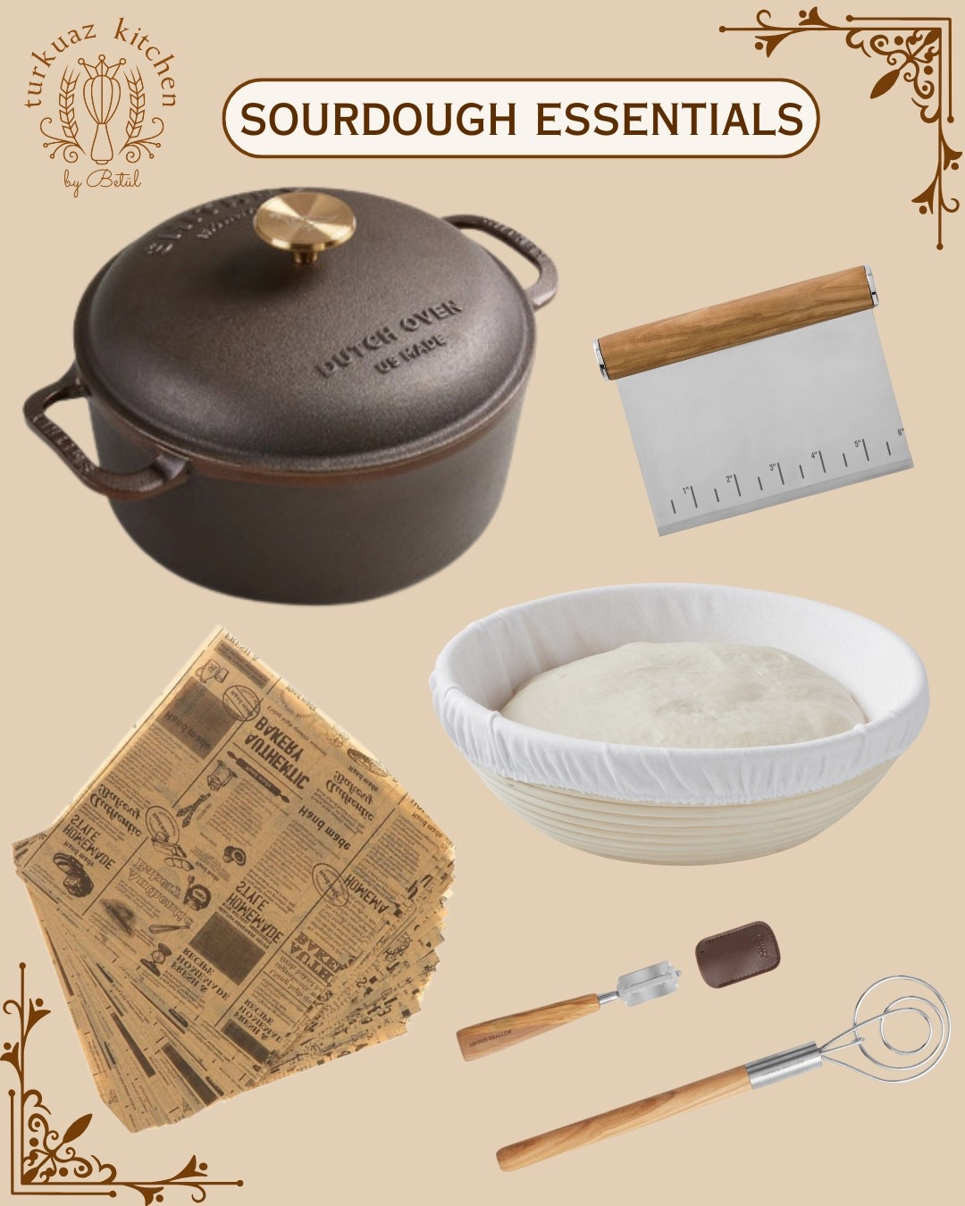 These tools will turn your sourdough bread into a loaf that rivals the best boulangeries! 

#LTKGiftGuide #LTKFamily #LTKFindsUnder100